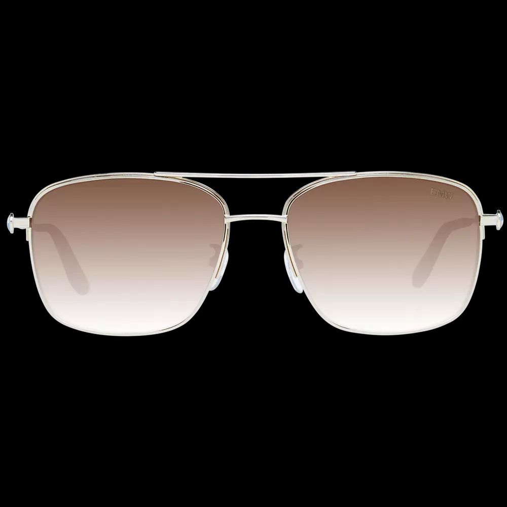 BMW Gold Men Men's Sunglasses
