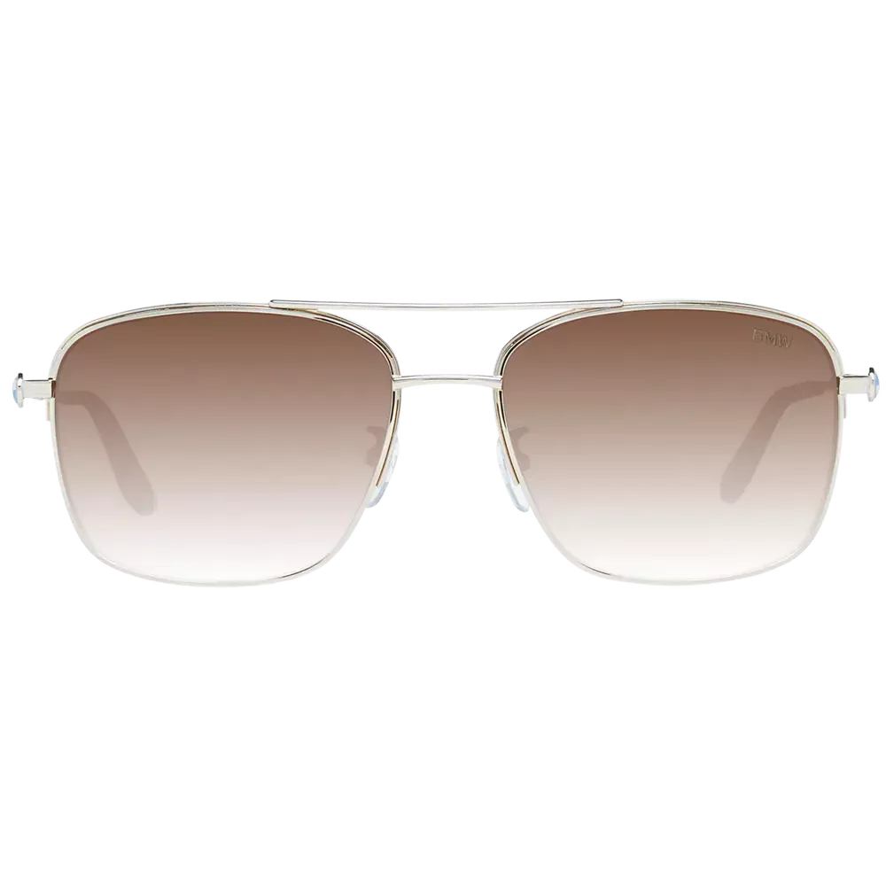 BMW Gold Men Men's Sunglasses