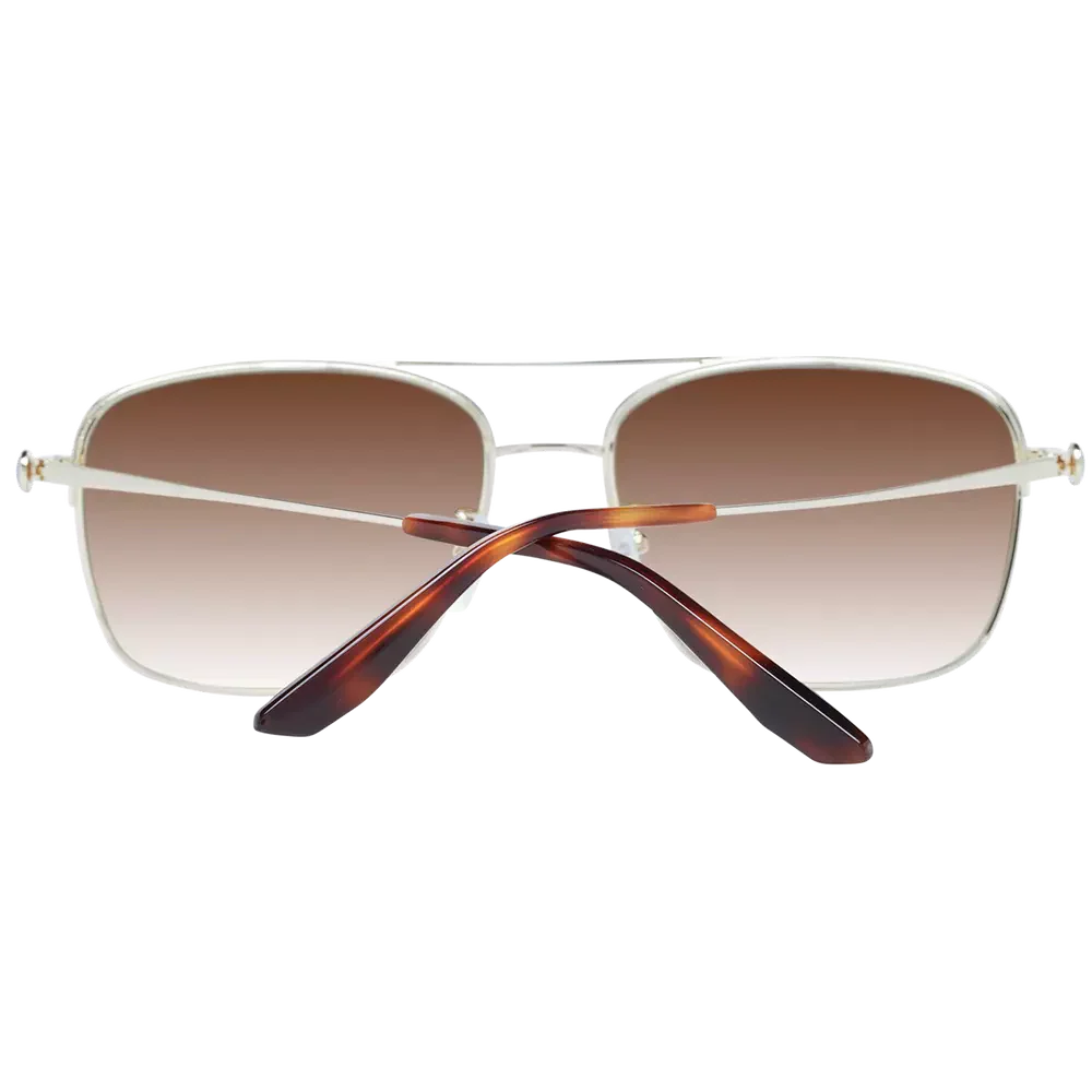 BMW Gold Men Men's Sunglasses