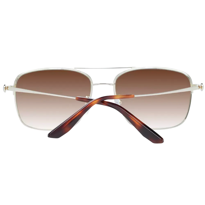 BMW Gold Men Men's Sunglasses