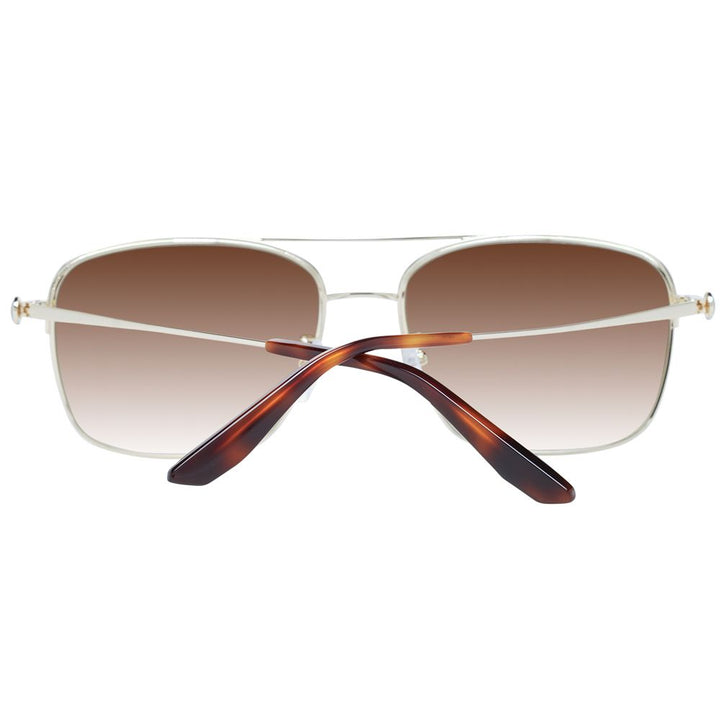 BMW Gold Men Men's Sunglasses