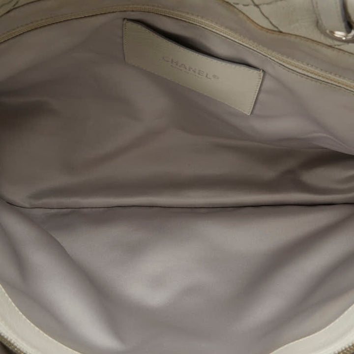 Top Quality Chanel Mattress Cocomark houlder Bag  Bag Gray Leather Lady Chanel