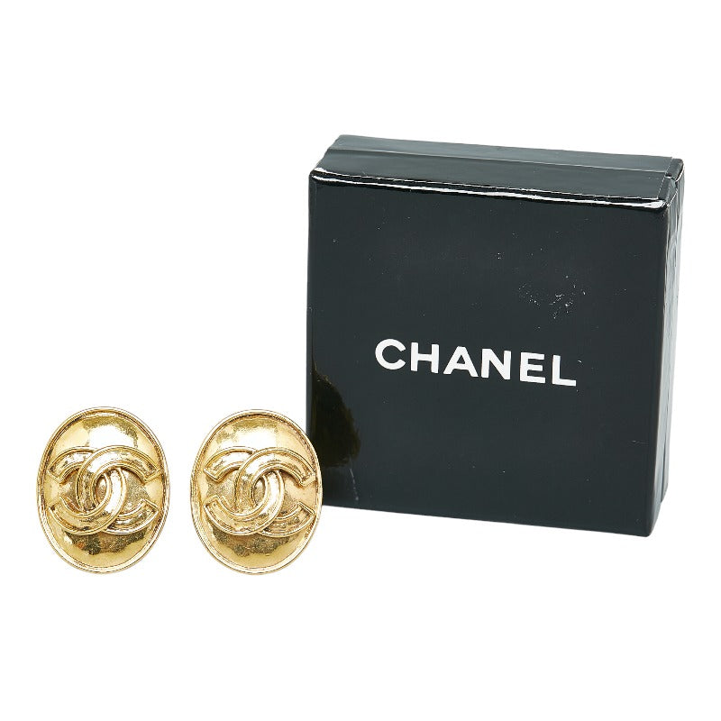 Top Quality Chanel Cocomark Drop Earring Gold   Chanel