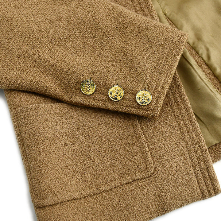 Top Quality Chanel tweed open-front jacket skirt suit #34