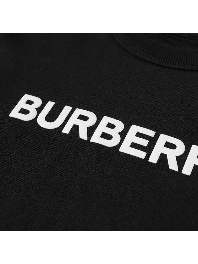 Burberry Front Logo Print Sweatshirt Black