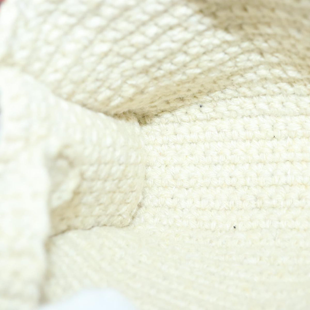 Chloe Hand Bag cotton 2way Beige 89304A