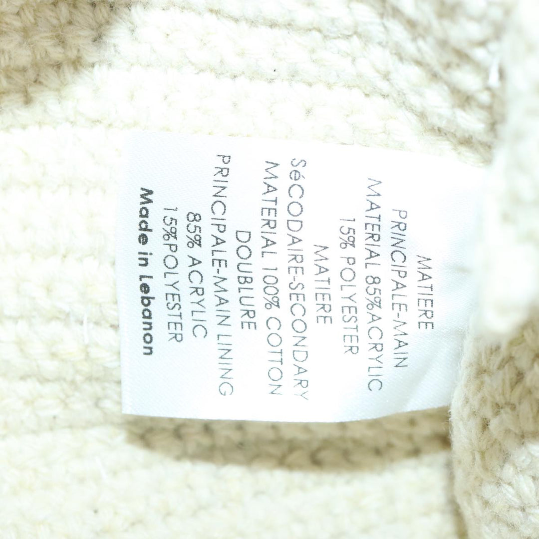 Chloe Hand Bag cotton 2way Beige 89304A