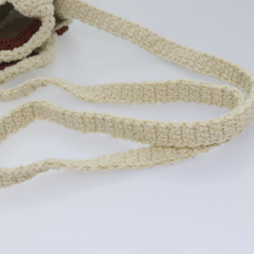 Chloe Hand Bag cotton 2way Beige 89304A