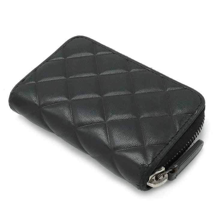 Top Quality Chanel Black Lambskin Wallet Purse