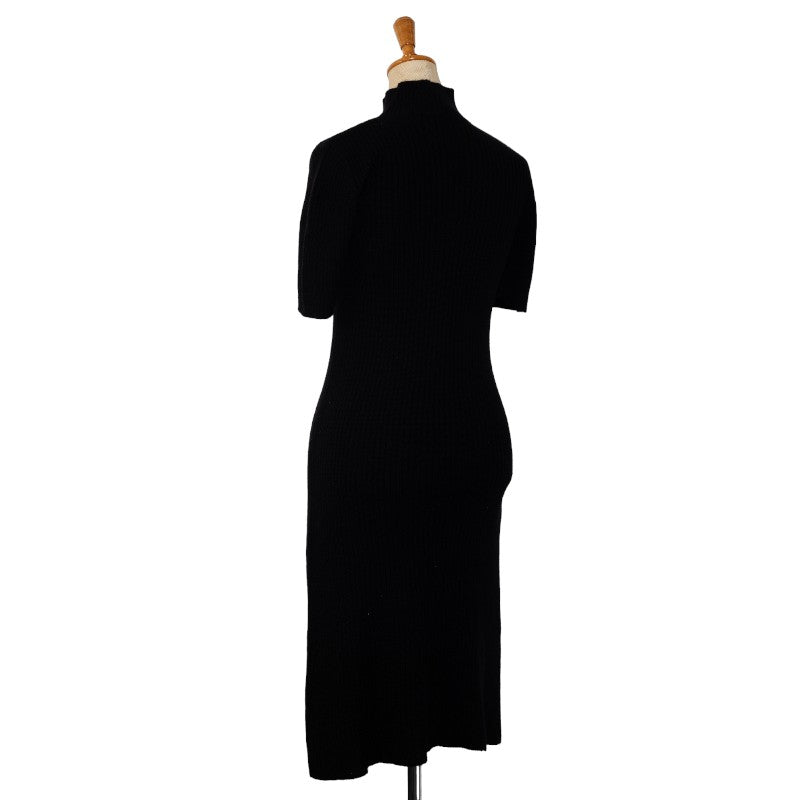 Top Quality Chanel Cocomark Heineken Nite One Piece Black Wool Lady Chanel