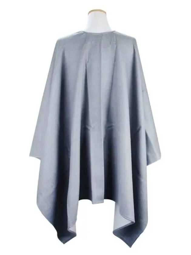 Burberry WoMen's Check Reversible Wool Cape Grey