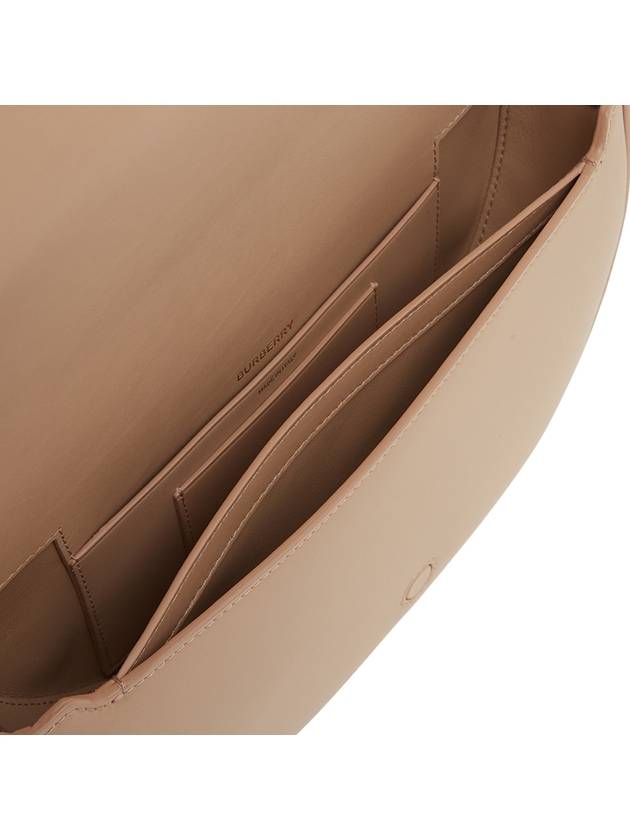 Burberry Olympia Small Leather Shoulder Bag Beige