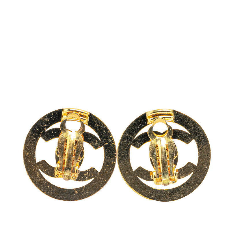 Top Quality Chanel Vintage Coco Mark Turnlock Earrings
