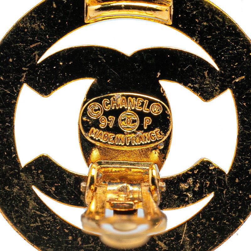 Top Quality Chanel Vintage Coco Mark Turnlock Earrings