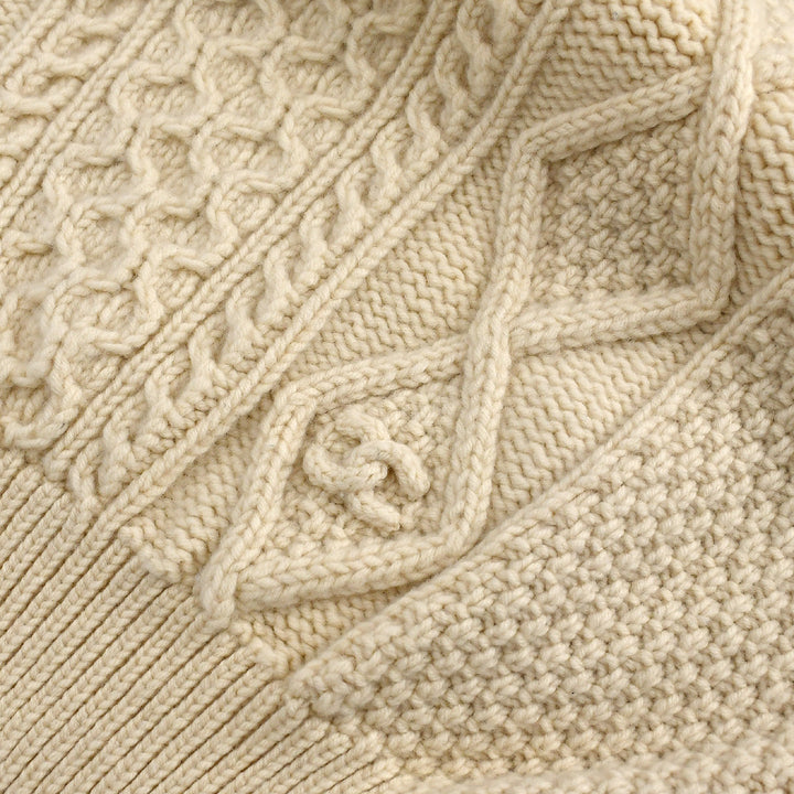 Top Quality Chanel Fall 1996 wool fisherman knit jumper #44