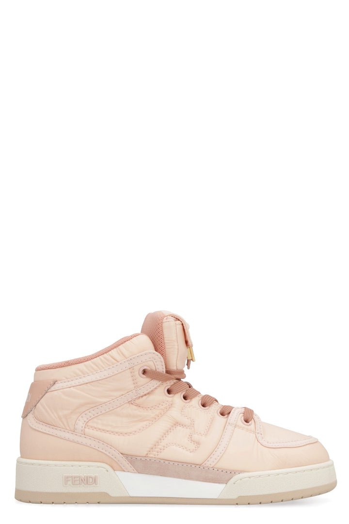 FENDI MATCH HIGH-TOP SNEAKERS