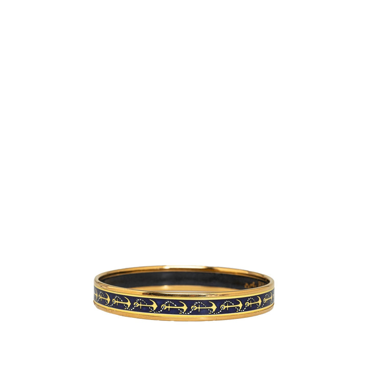 Top quality Hermes Narrow Enamel Bangle Costume Bracelet