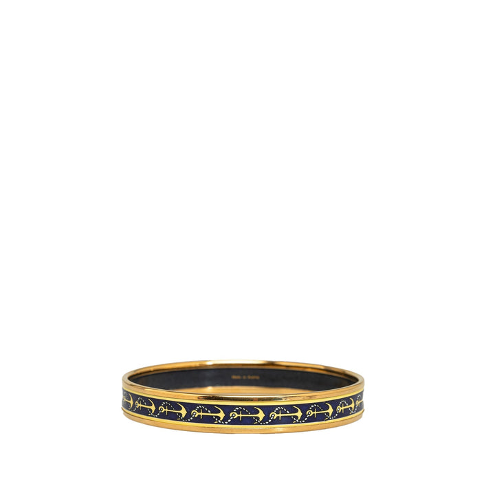 Top quality Hermes Narrow Enamel Bangle Costume Bracelet
