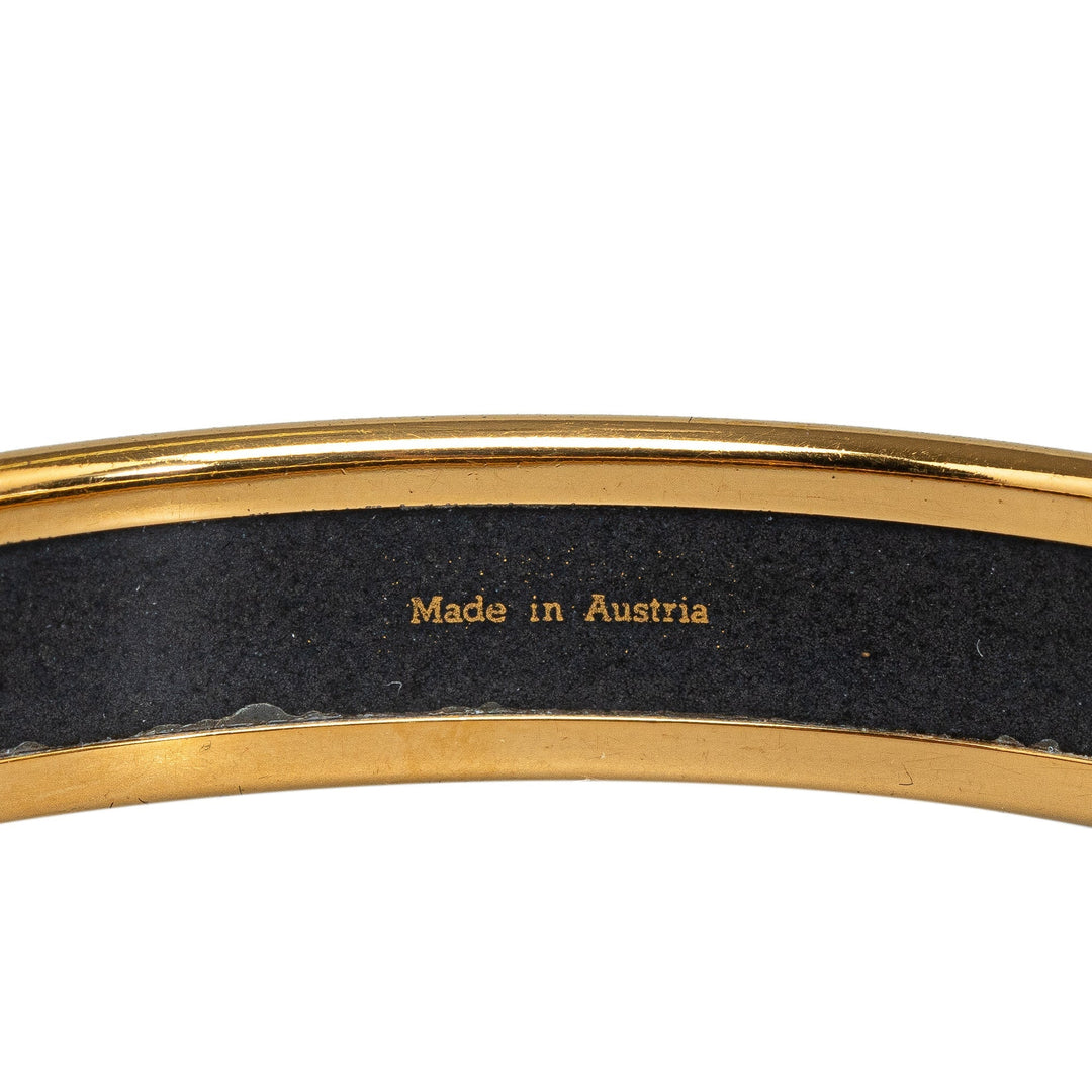 Top quality Hermes Narrow Enamel Bangle Costume Bracelet