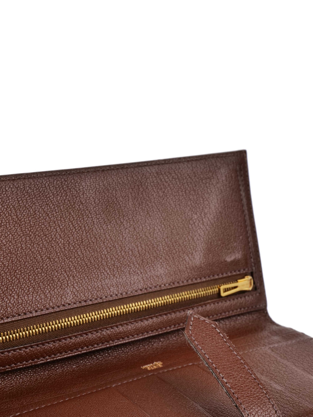 Hermes Havane Bearn Wallet.