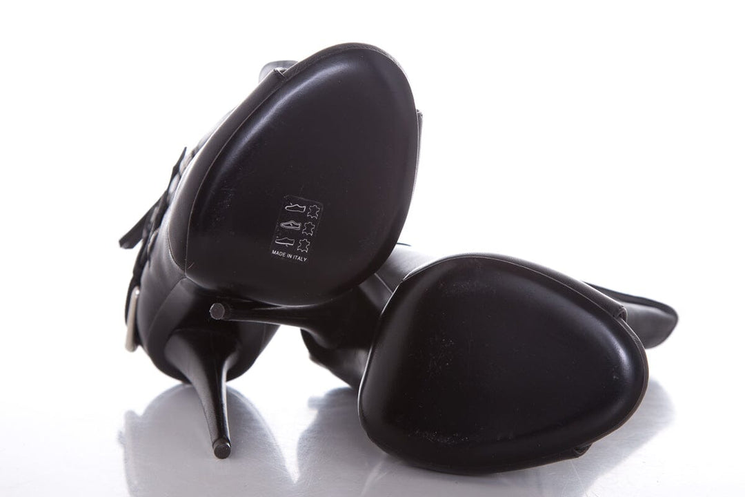 Giuseppe Zanotti Alien/Waby Black Booties SZ 9