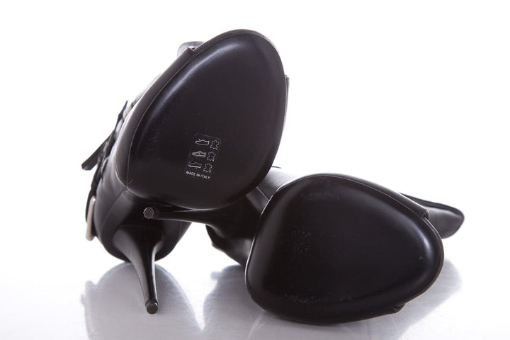 Giuseppe Zanotti Alien/Waby Black Booties SZ 9