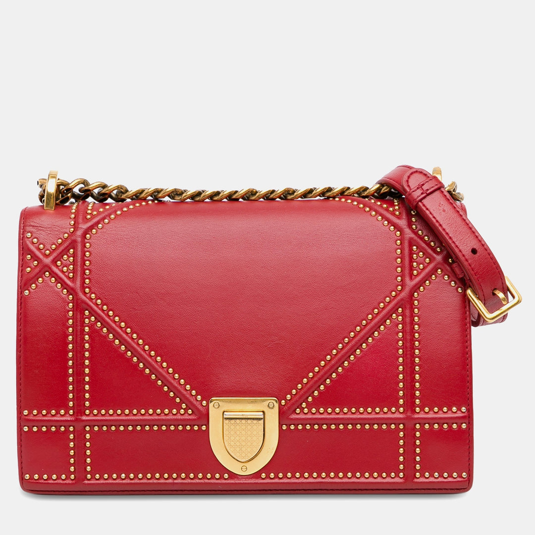 Top quality Dior Medium Studded Top quality Diorama Flap