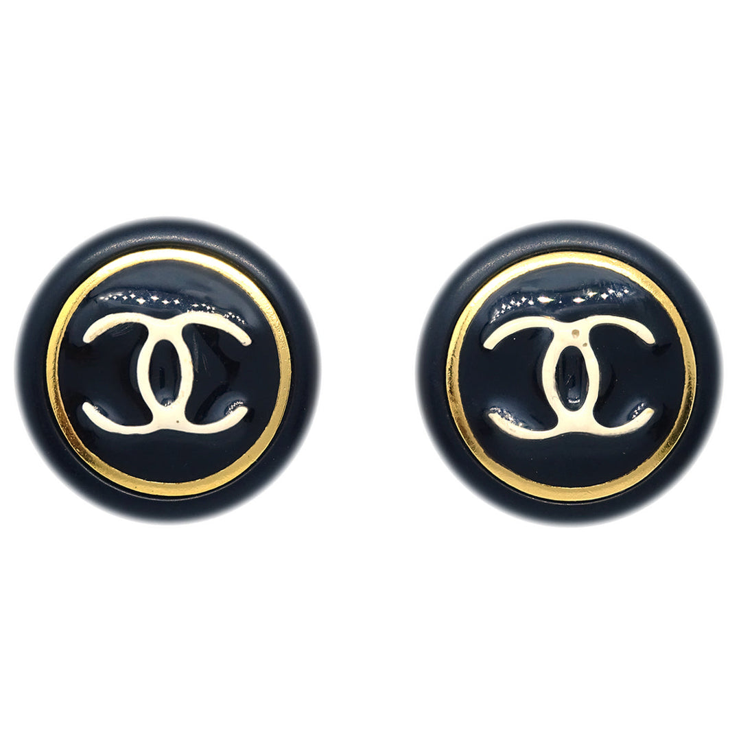 Top Quality Chanel Button Earrings Clip-On 97A