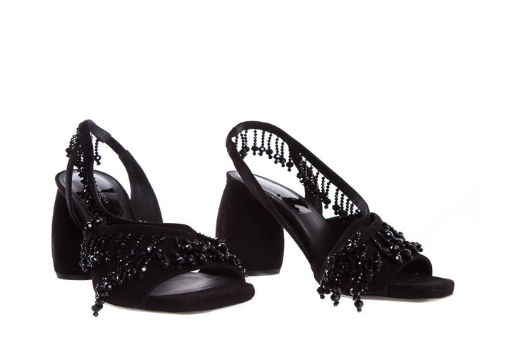Dries Van Noten Black Sandals SZ 38 NWT