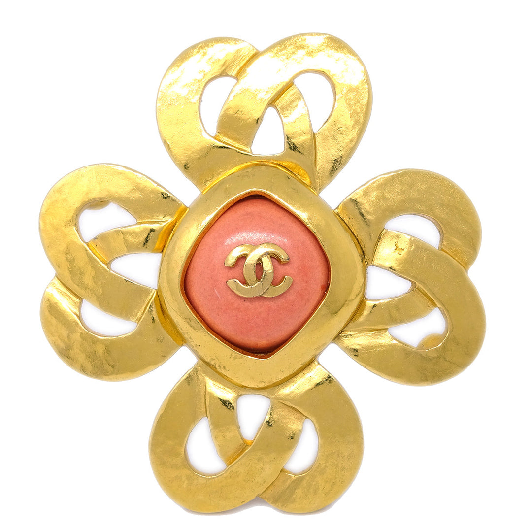 Top Quality Chanel Brooch Pin Gold 97P