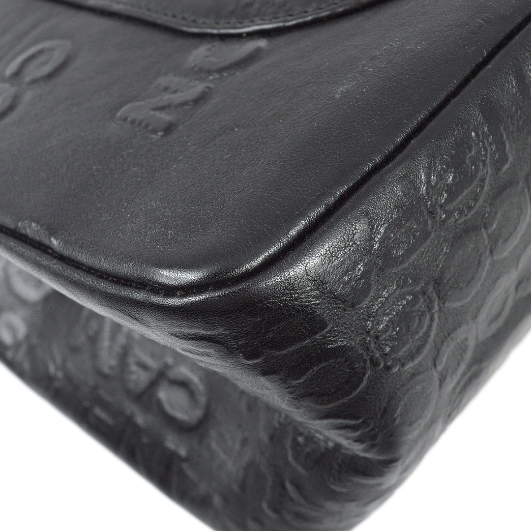 Top Quality Chanel * Black Lambskin Mademoiselle Lock Double Flap Shoulder Bag
