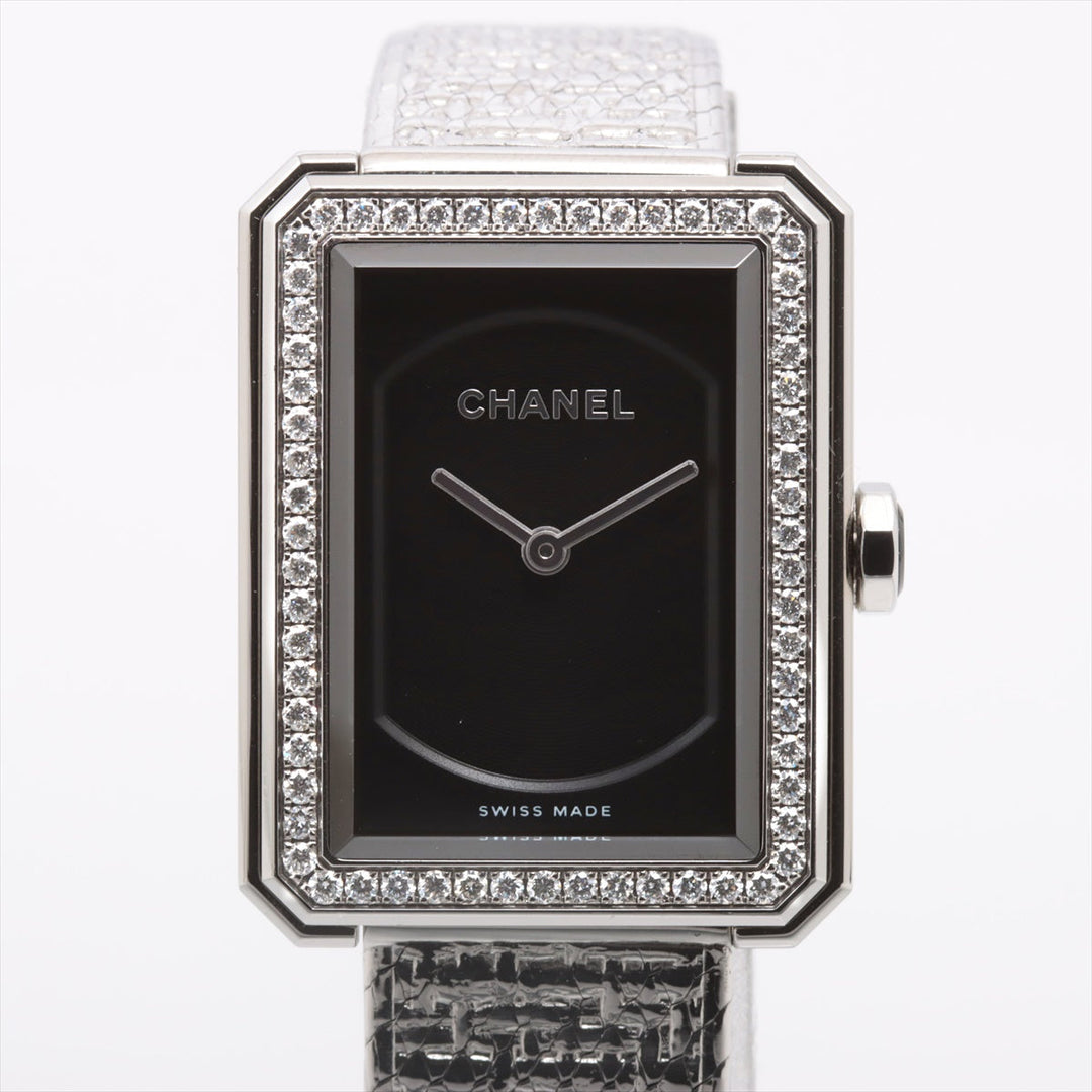 Top Quality Chanel Boyfriend Twid H4877 SS QZ Black