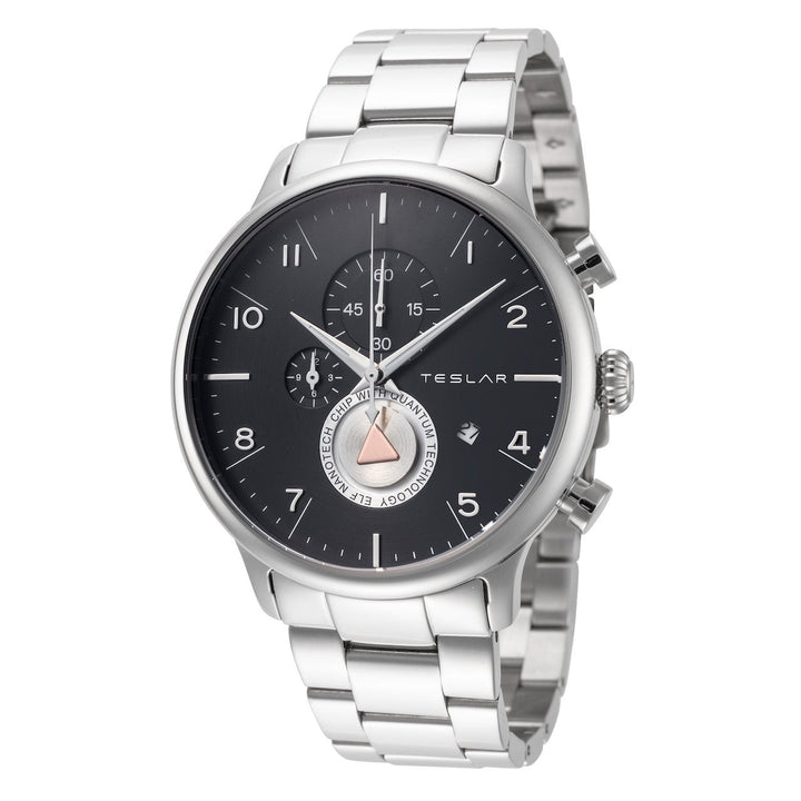 Teslar Men's Re-Balance T-8 44mm Quartz Chronograph Watch