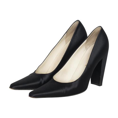 Prada Vintage Satin Pumps