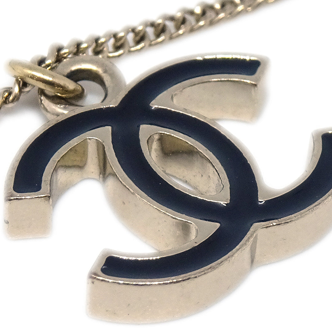 Top Quality Chanel CC Chain Necklace Pendant Gold 05V