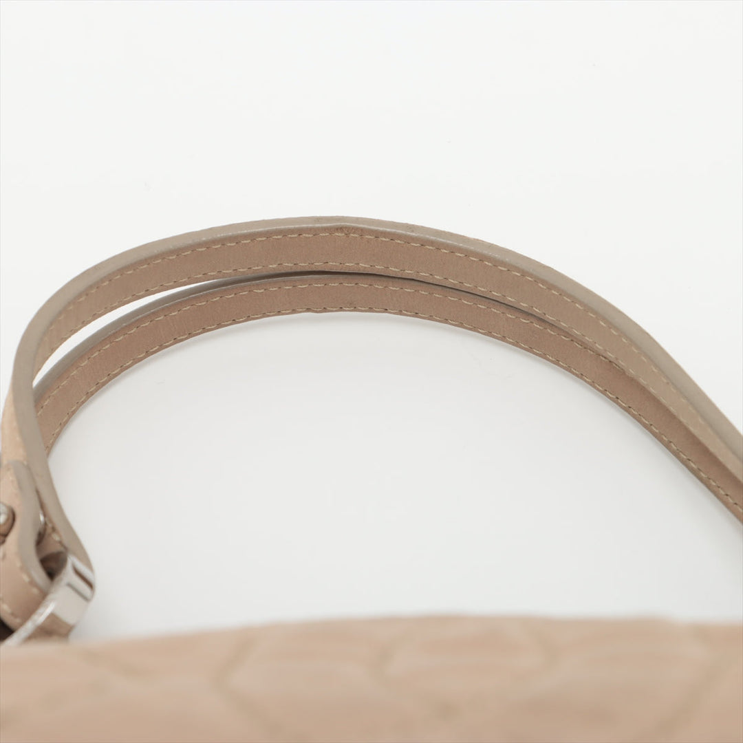 Top Quality Chanel Wild Stick Leather Chain Shoulder Bag Coco Beige Silver Gold