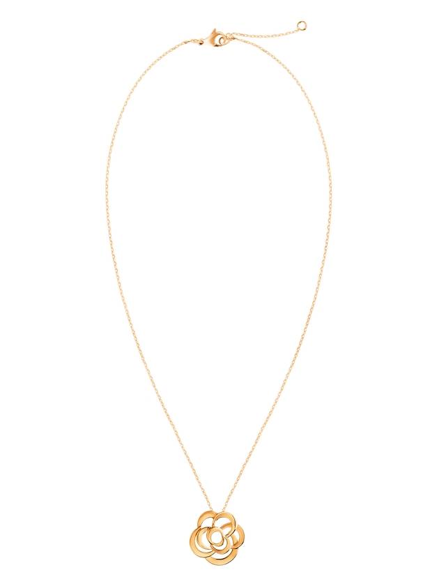 Fil De Camelia Necklace Gold Chanel