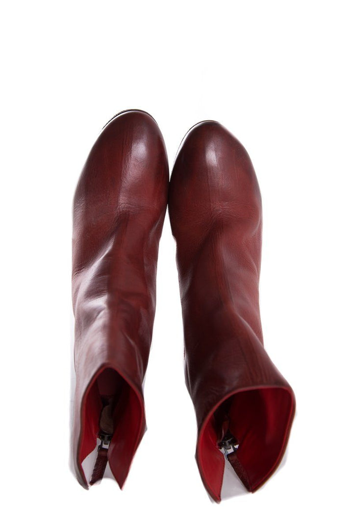 Marsell Red ankle  Booties SZ 6.5 NWT