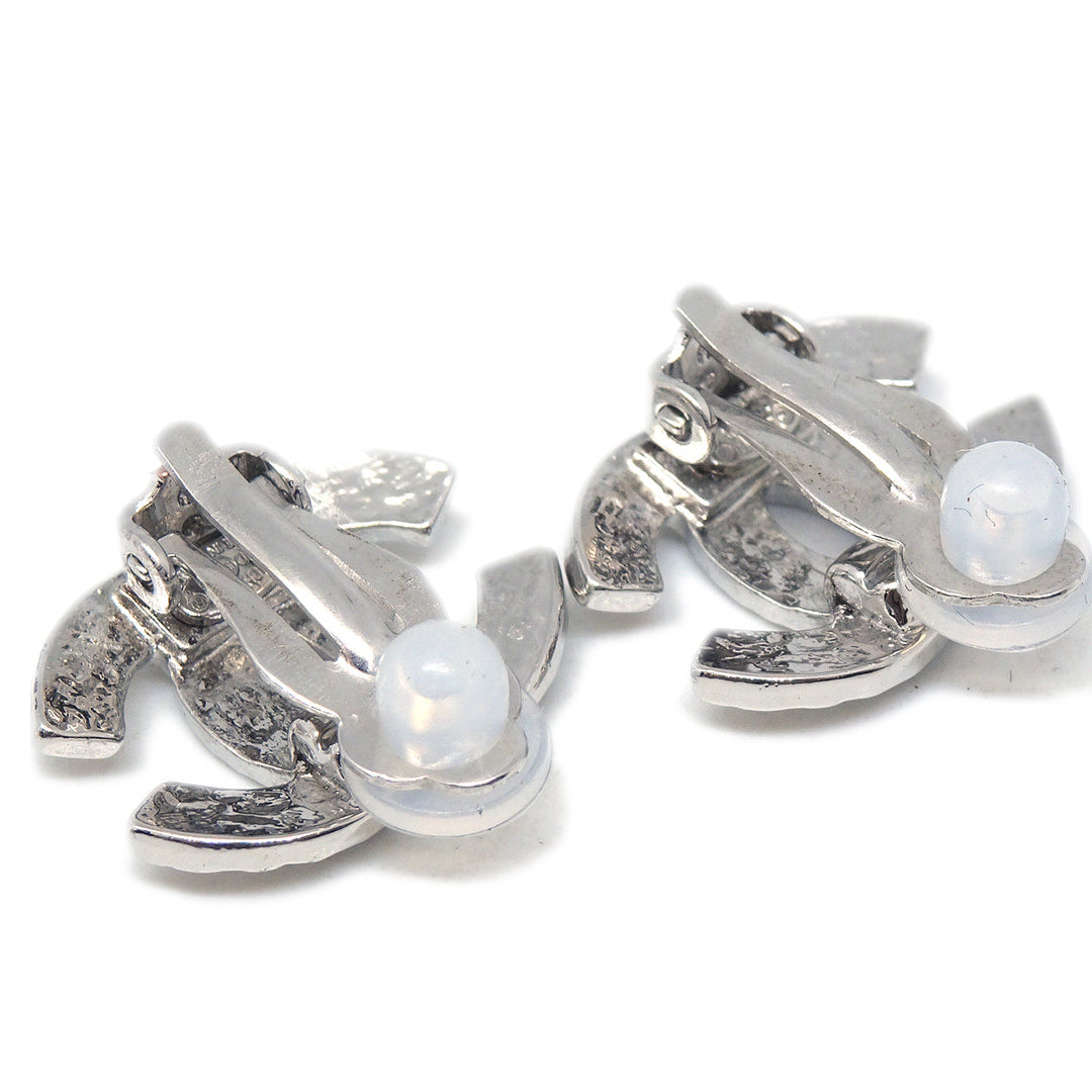 Top Quality Chanel Earrings Clip-On Silver 00A