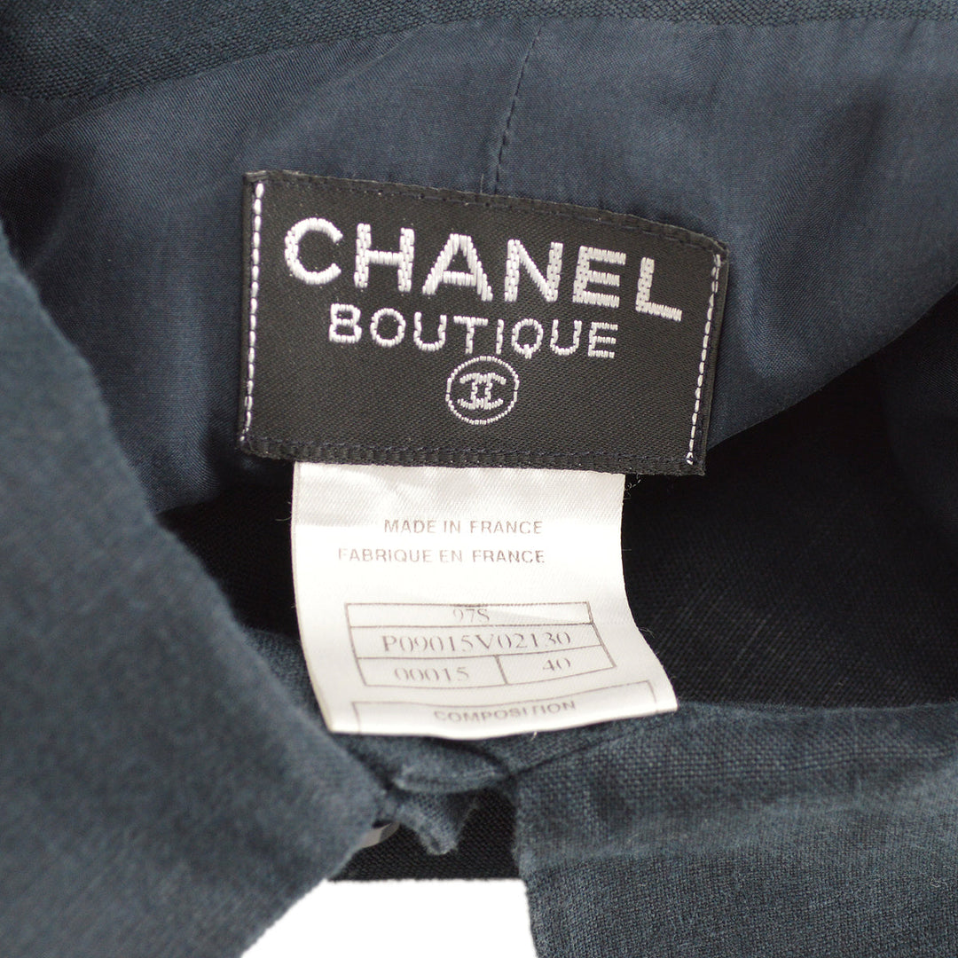 Top Quality Chanel 1997 high-summer linen minidress #40