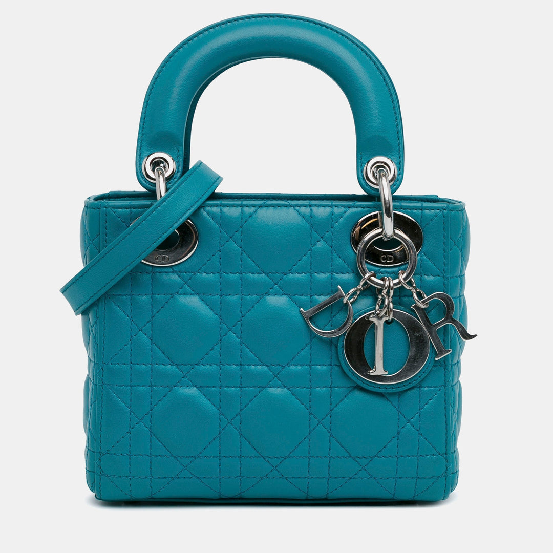 Top quality Dior Mini Lambskin Cannage Lady Bag