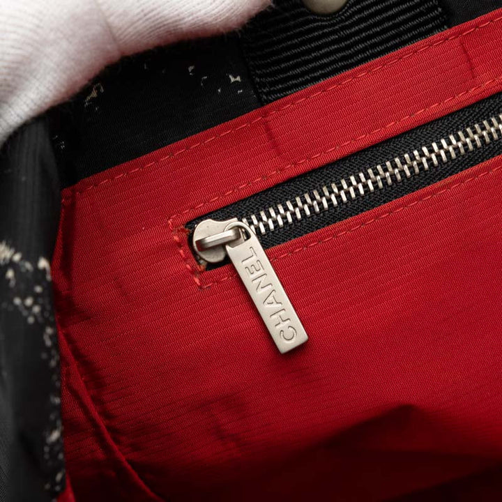 Top Quality Chanel  Travel Line  Tooth Bag houlder Bag Black Nylon Lady Chanel
