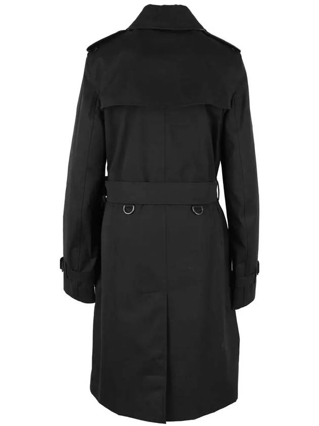 Burberry WoMen's Kensington Trench Coat Black