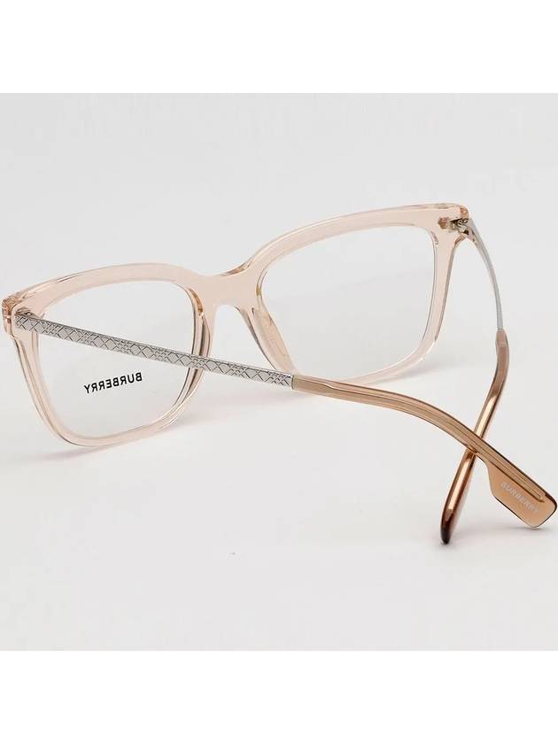 Burberry Eyewear Demo Square Horn-rimmed Eyeglasses Pink