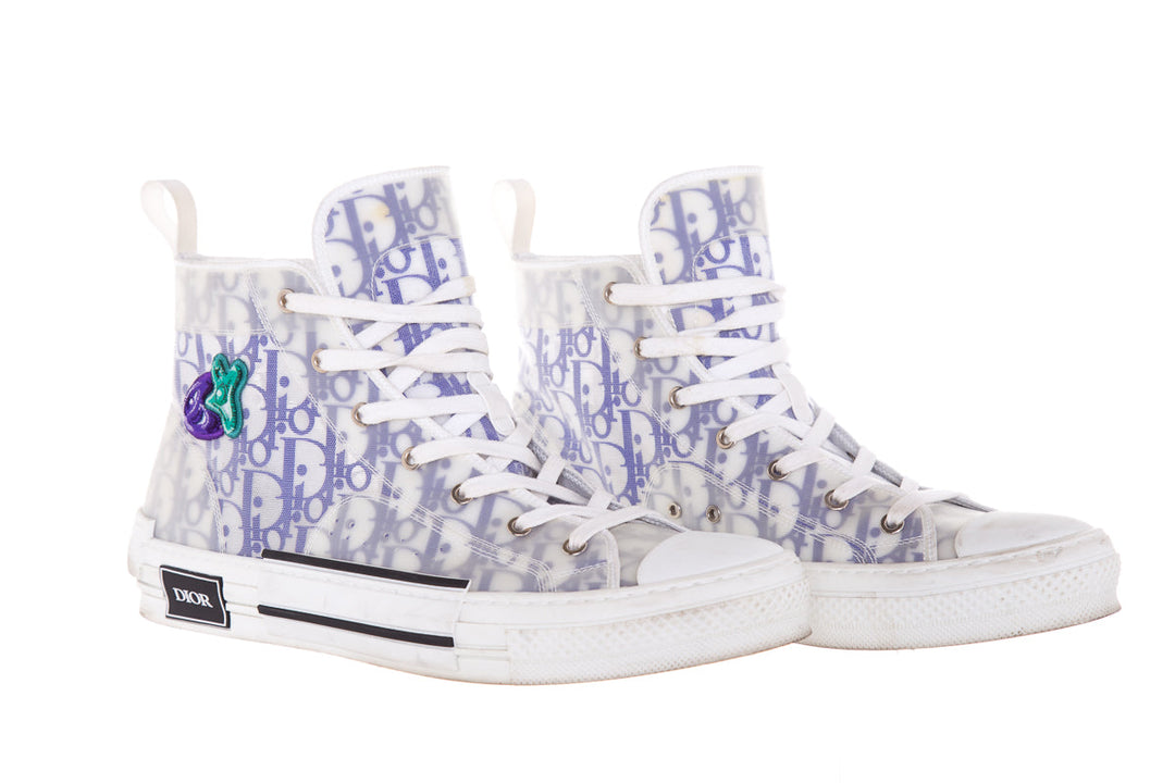 Dior Men's Kenny Scharf B23 High-Top Sneakers SZ 45