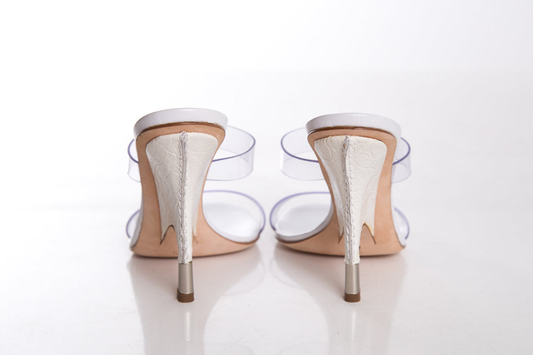 Giuseppe Zanotti White Heels SZ 5.5