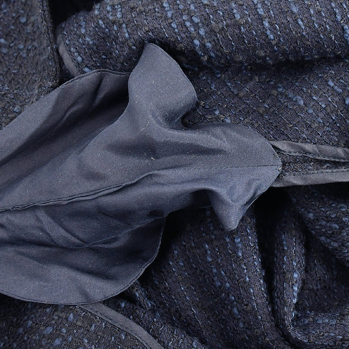 Top Quality Chanel Long Pants Black Navy 01P #48