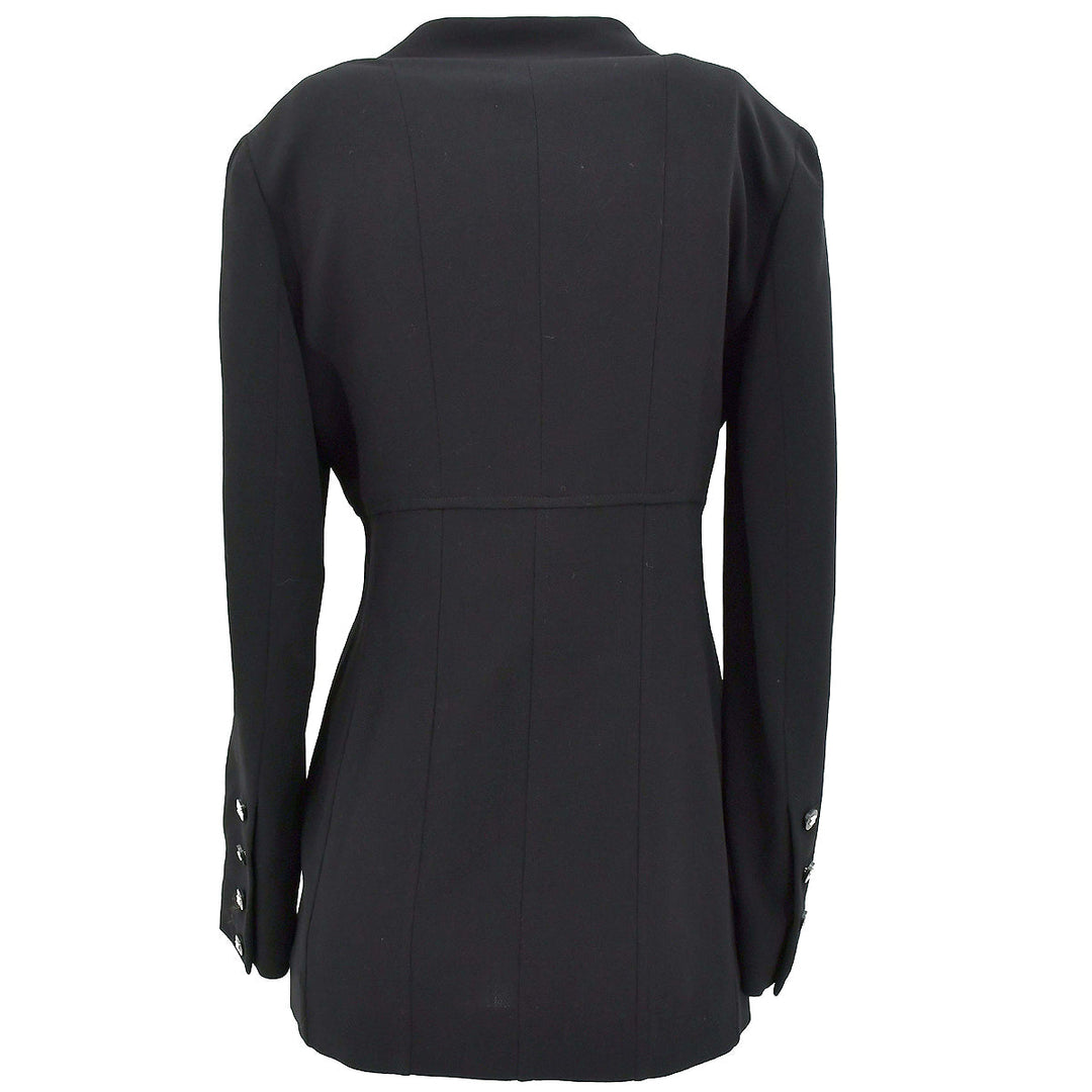 Top Quality Chanel Spring 1996 Single Breasted Jacket Black 96P #40