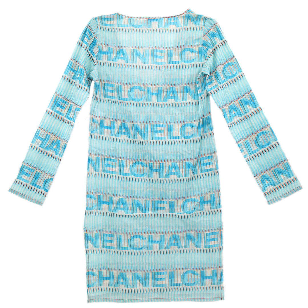 Top Quality Chanel Dress Light Blue