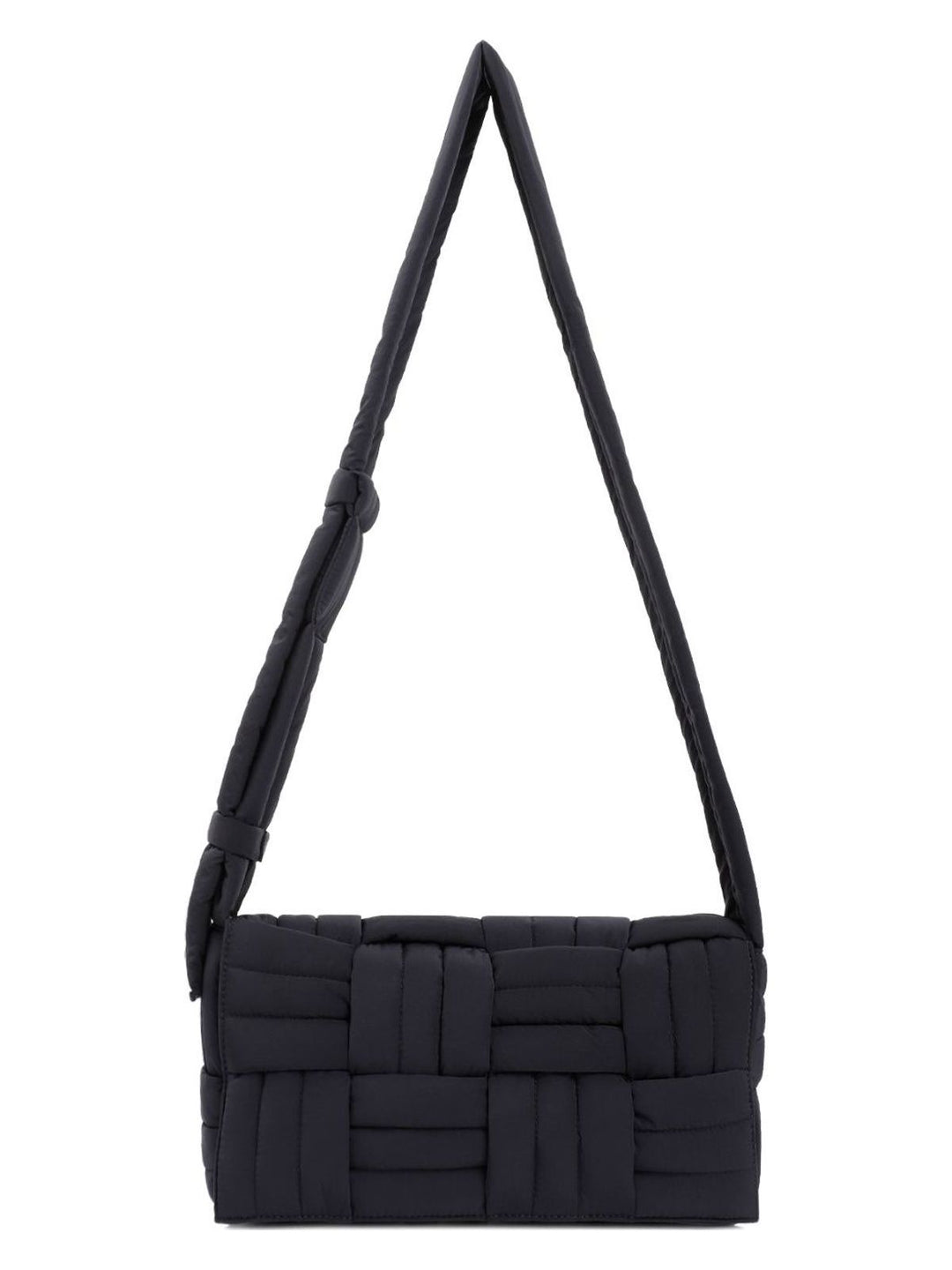 Bottega veneta Men's Tech Cassette Stitch Shoulder Bag in Black | Size UNICA | 787588V46F1